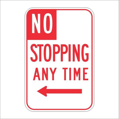 NO STOPPING ANYTIME 12X18 EG