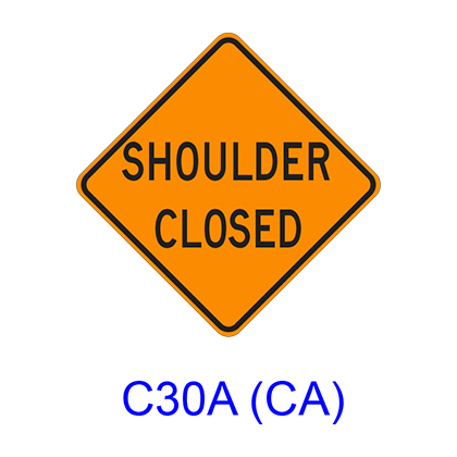 SHOULDER CLOSED C30A CA