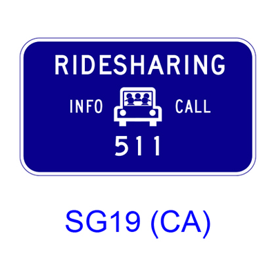 Ridesharing Info [symbol] SG19(CA)