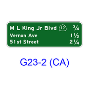 Interchange Sequence G23-2(CA)